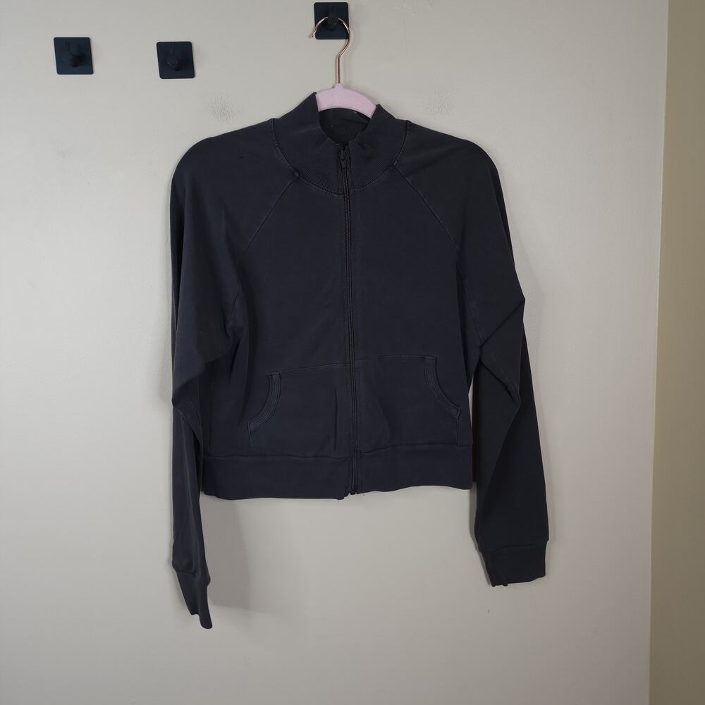 Skims Outdoor Full Zip Track Jacket in Expresso Size 2X